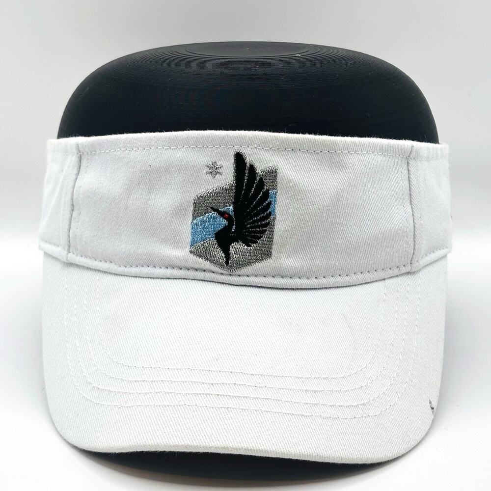 Minnesota Loons Hat Cap Visor White Unisex MLS Soccer MNUFC